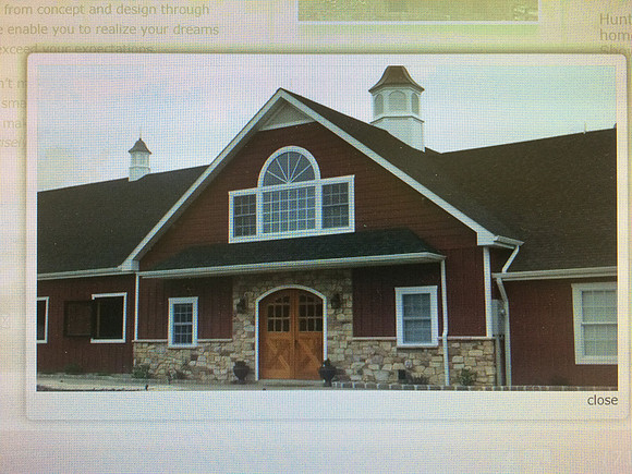 attractive entrance. like some stone